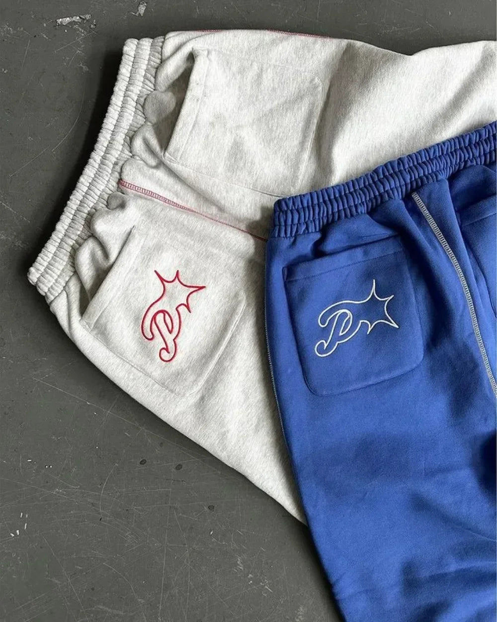 Oversized Heather Grey Sweatpants