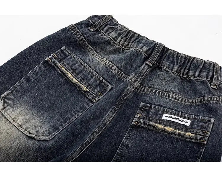 Oversized Vintage Wash Baggy Jeans