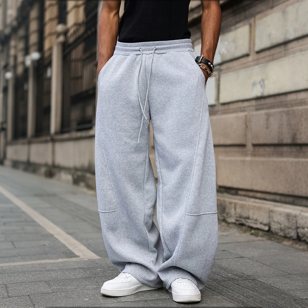 Oversized Wide-Leg Streetwear Pants