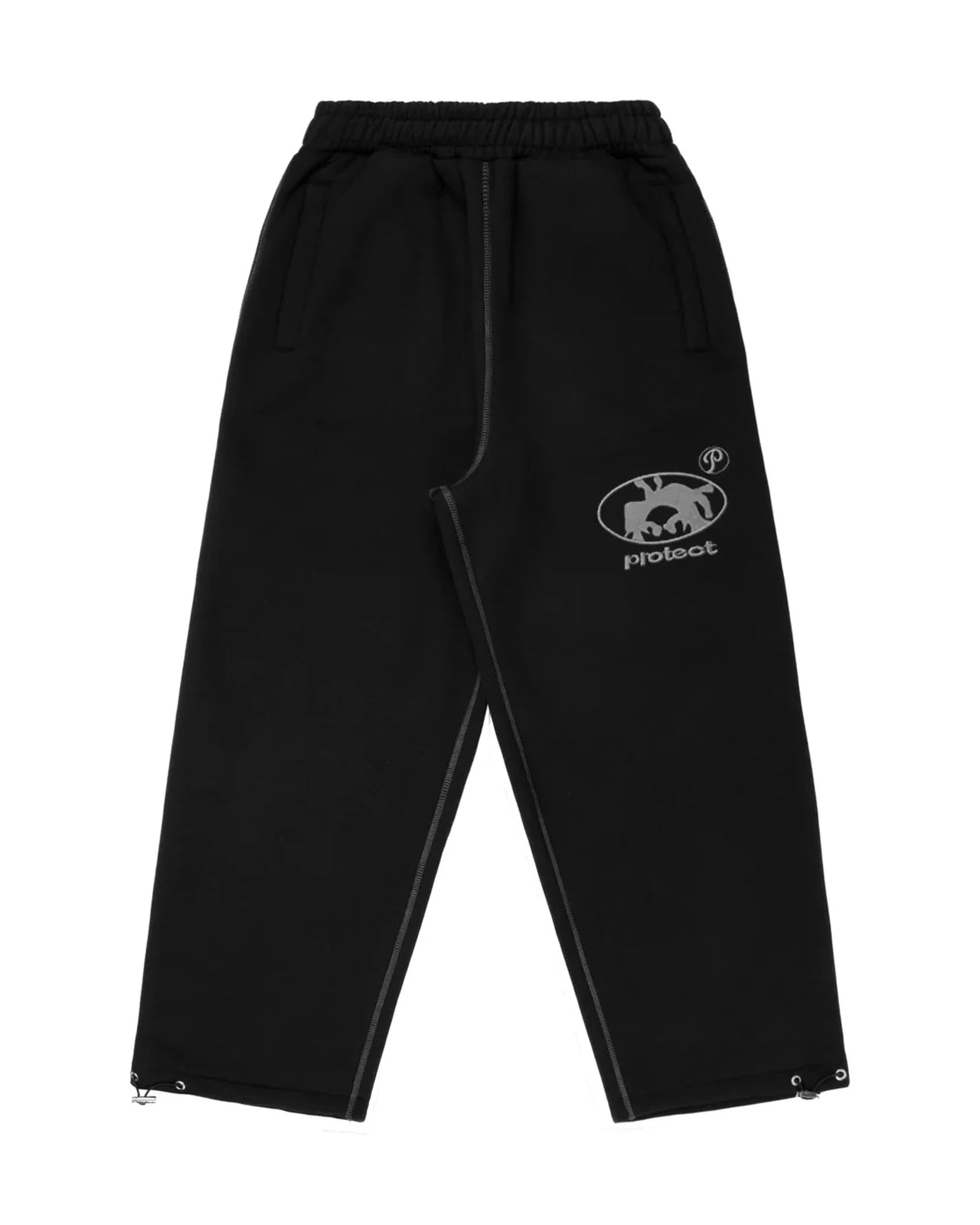 Oversized Heather Grey Sweatpants