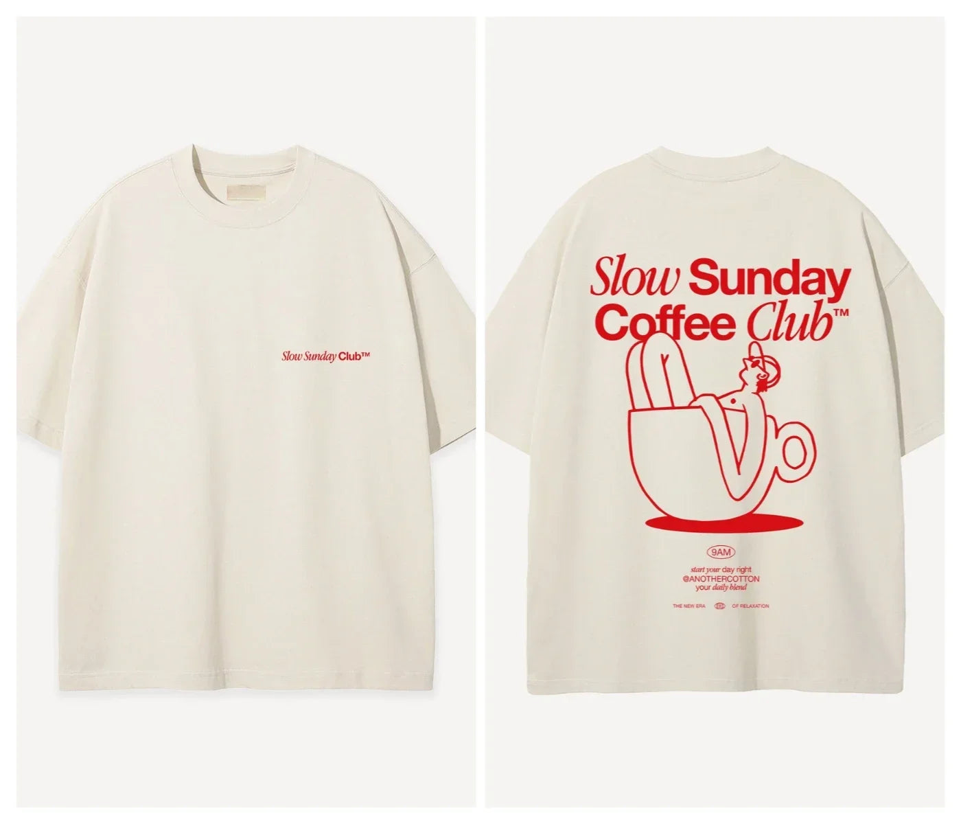 Vintage Style Running Club Tee