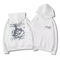 Oversized Graphic Print Hoodie