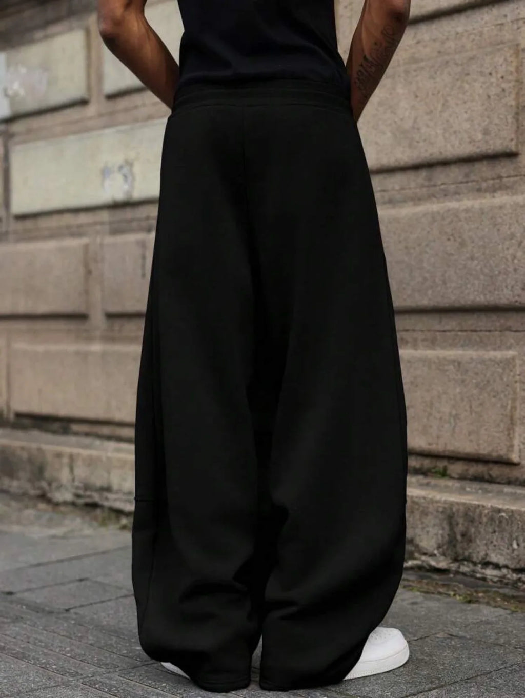 Oversized Wide-Leg Streetwear Pants
